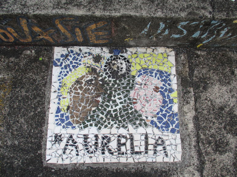 mosaico de yatista