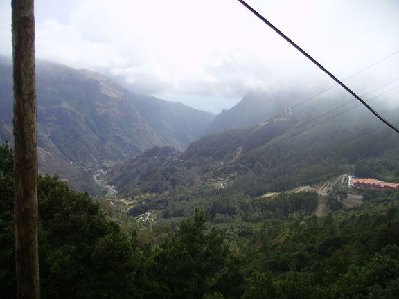 Vista general de la Sierra del Agua de Madeira