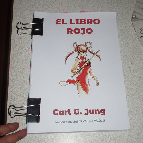 portada del Libro Rojo de Jung edición Malbusca 2021