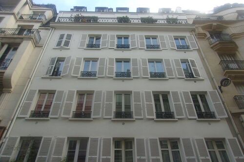 Edificio donde vivió Valérie en París