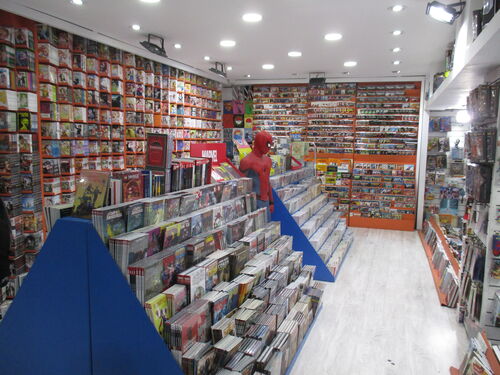 tienda de comics en el centro de Córdoba Argentina