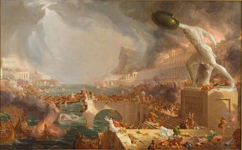 Año 455: Roma saqueada por los vándalos de Genserico