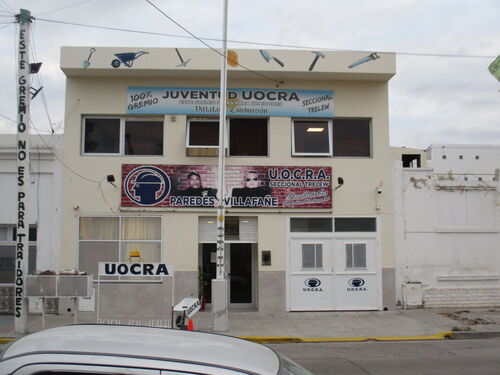 Sede de Trelew de la UOCRA (Unión de Obreros de la Construcción de la República Argentina)