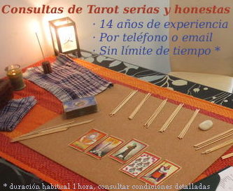 consultas de tarot por teléfono o email sin límite de tiempo
