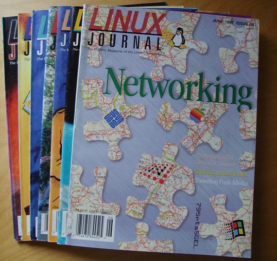 Revistas Linux Journal de 1997