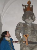 Nacho con Carlo Magno en Zurich